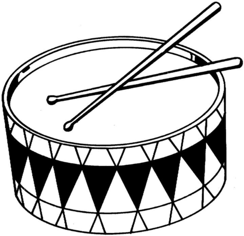 Drum Drawing