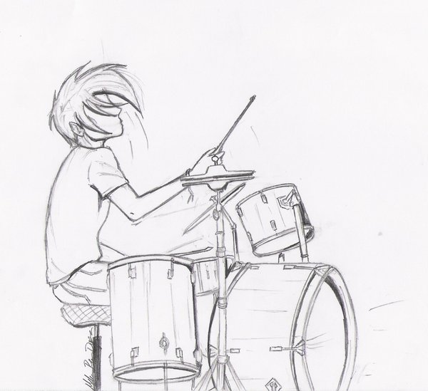 Drummer Drawing at GetDrawings Free download