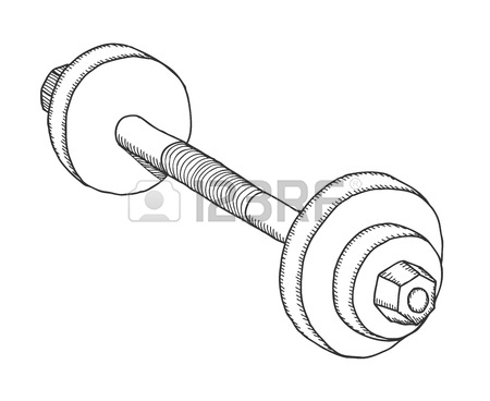 Dumbbell Drawing at GetDrawings | Free download