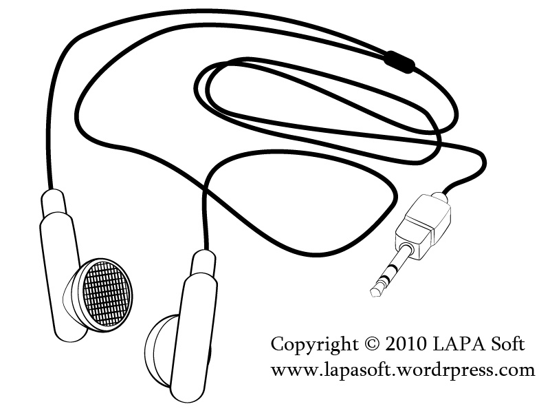 Earbuds Drawing at GetDrawings | Free download