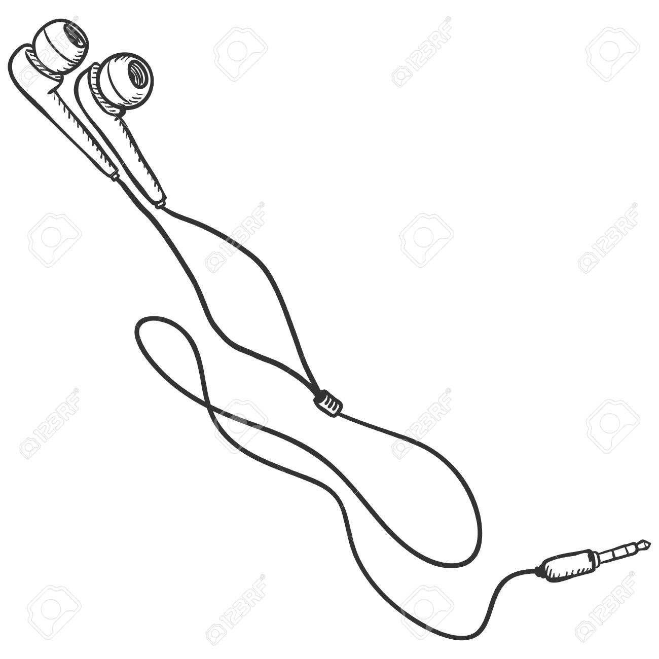 Earbuds Drawing at GetDrawings | Free download