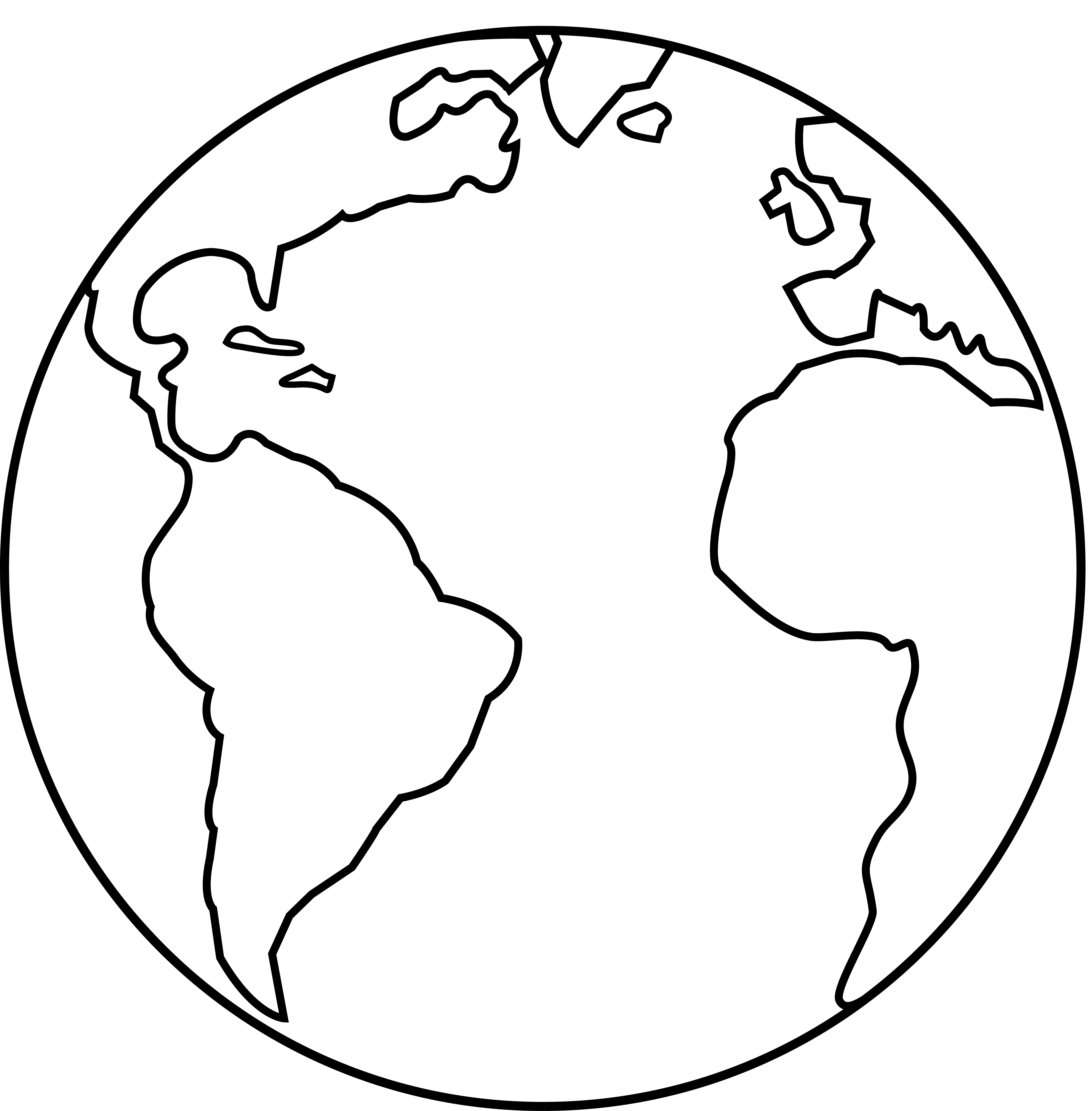 Earth Globe Drawing at GetDrawings Free download