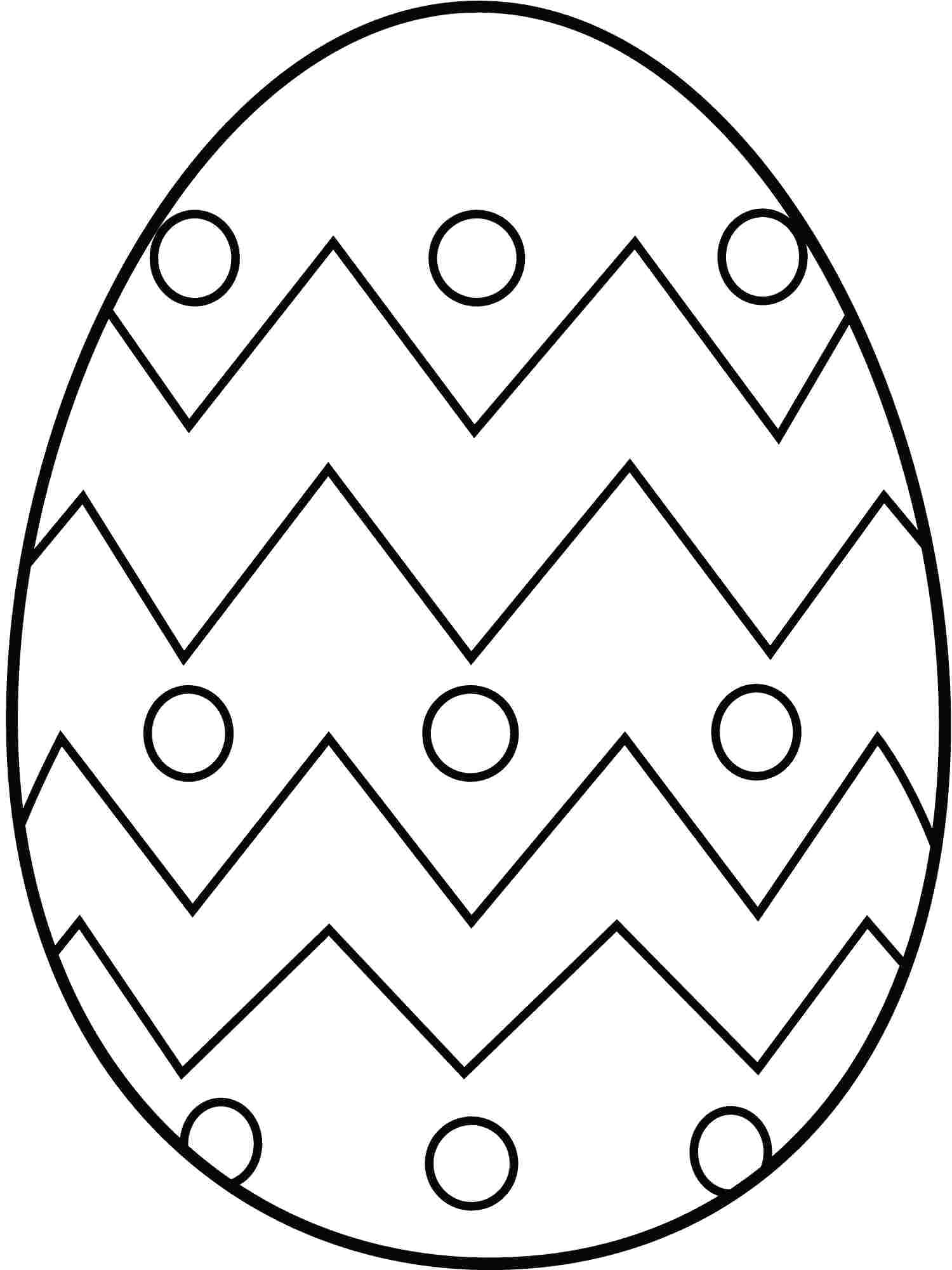 Easter Egg Drawing Template At GetDrawings Free Download