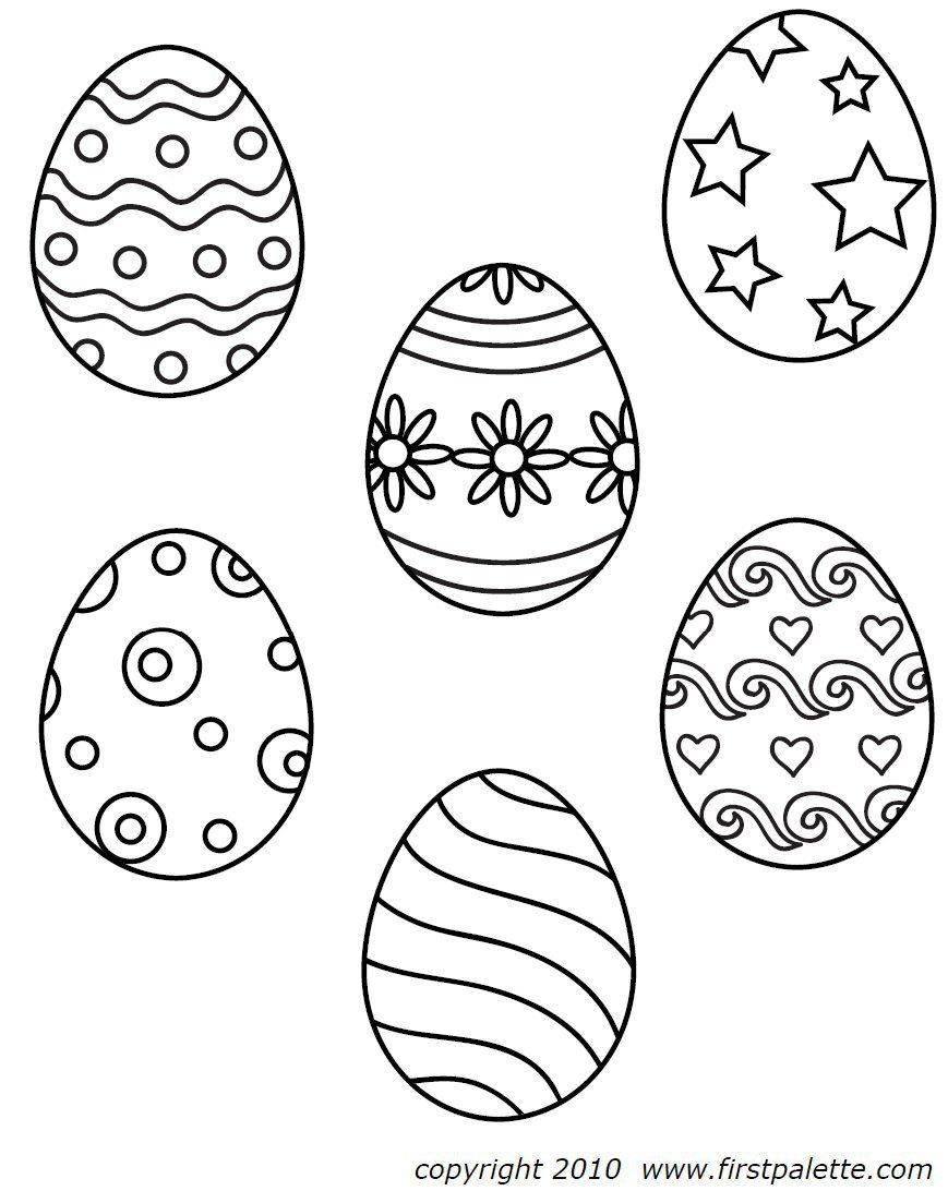 Easter Egg Drawing Template at GetDrawings Free download