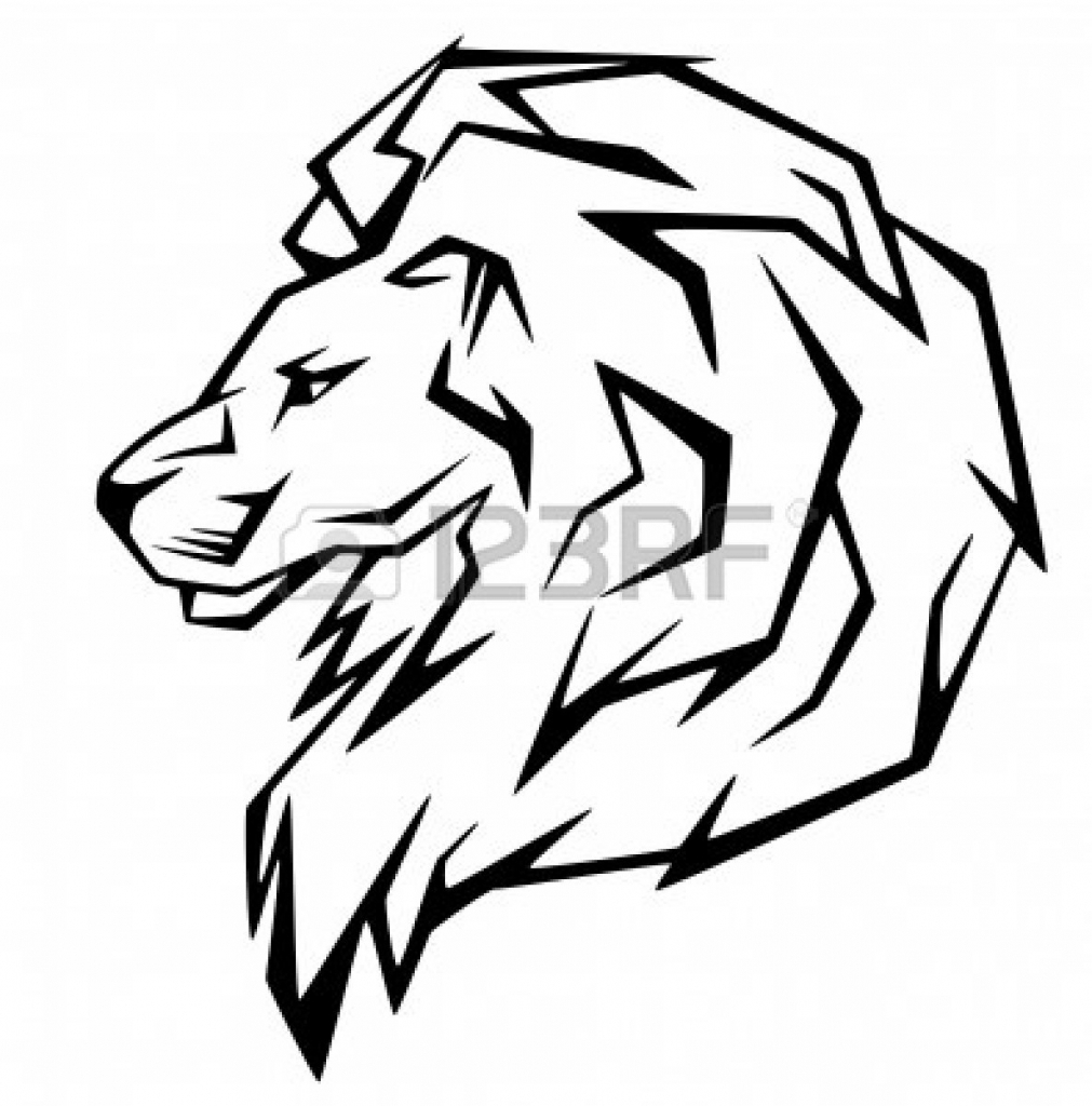 Easy Drawing Of A Lion at GetDrawings | Free download