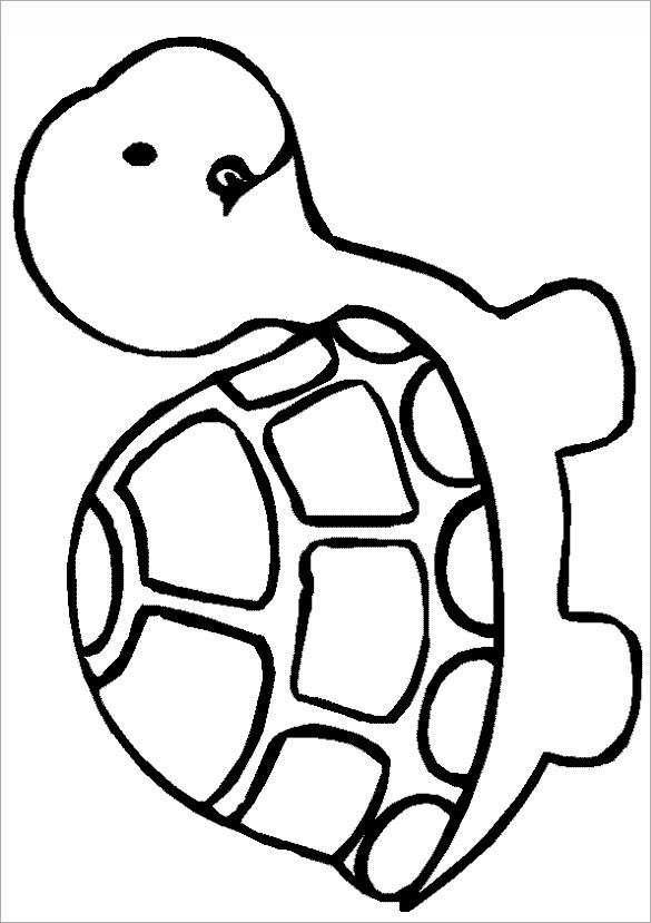 Easy Drawing Of A Turtle At GetDrawings Free Download