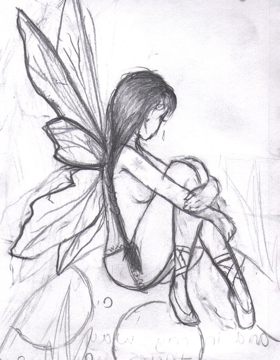 Easy Fairy Drawing at GetDrawings Free download