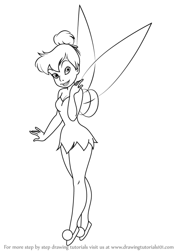 Easy Fairy Drawing at GetDrawings | Free download