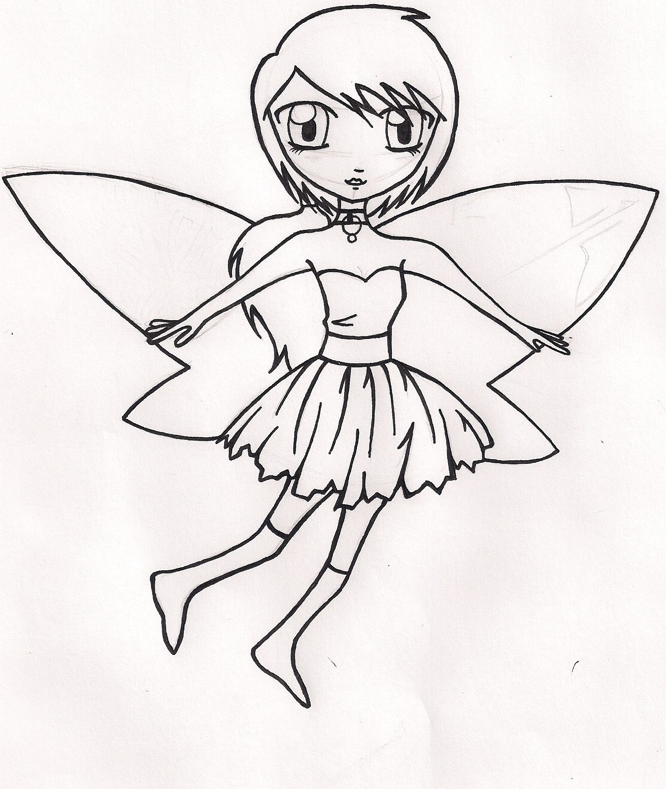 Best How To Draw A Fairy Easy  Check it out now 