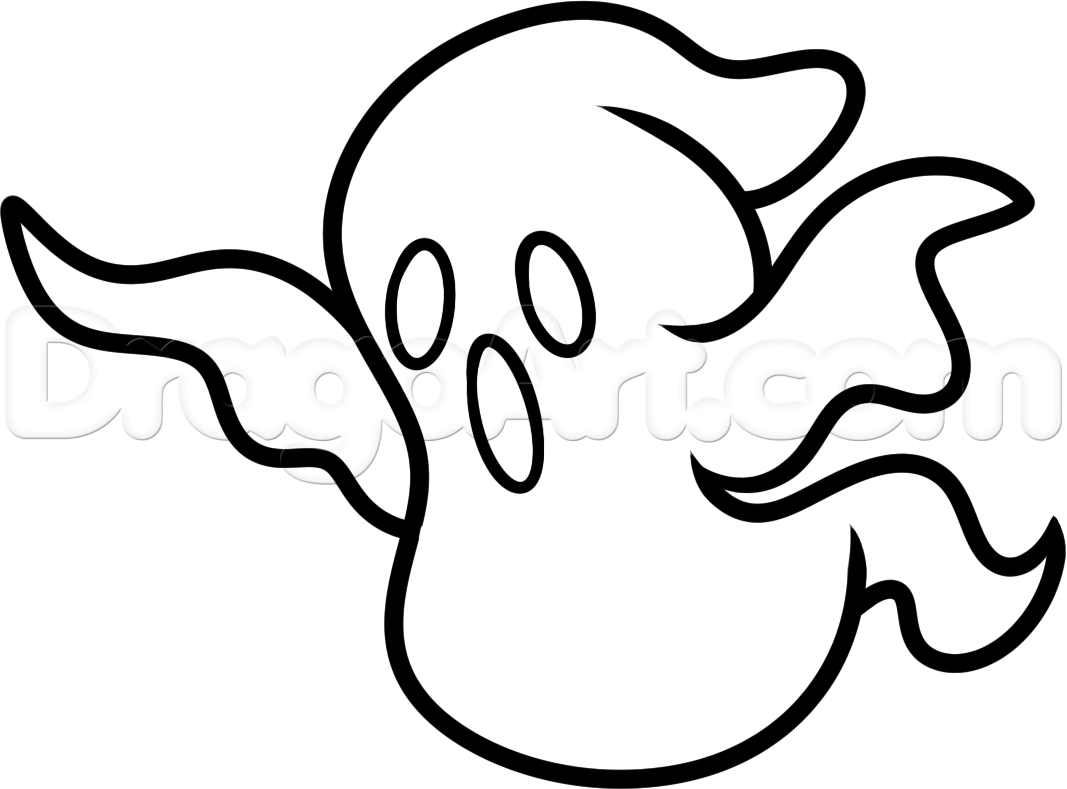 Easy Ghost Drawing at GetDrawings Free download