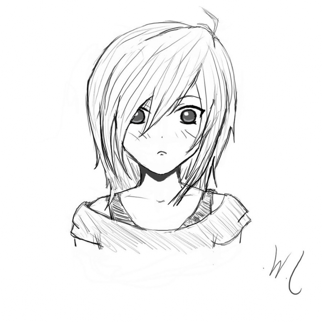 Easy Manga Drawing at GetDrawings Free download