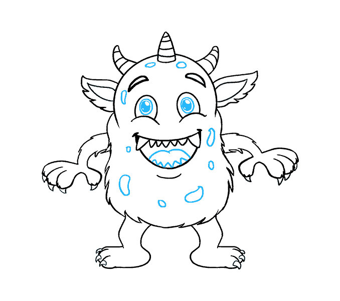 Easy Monster Drawing at GetDrawings Free download