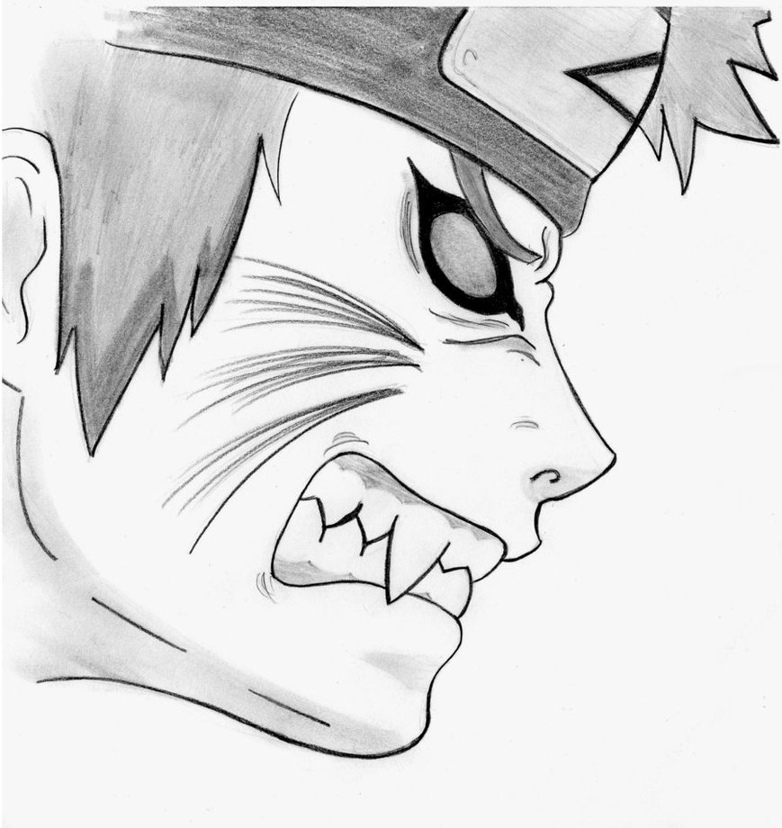 Comment Faire Un Dessin De Naruto Facile IMAGESEE