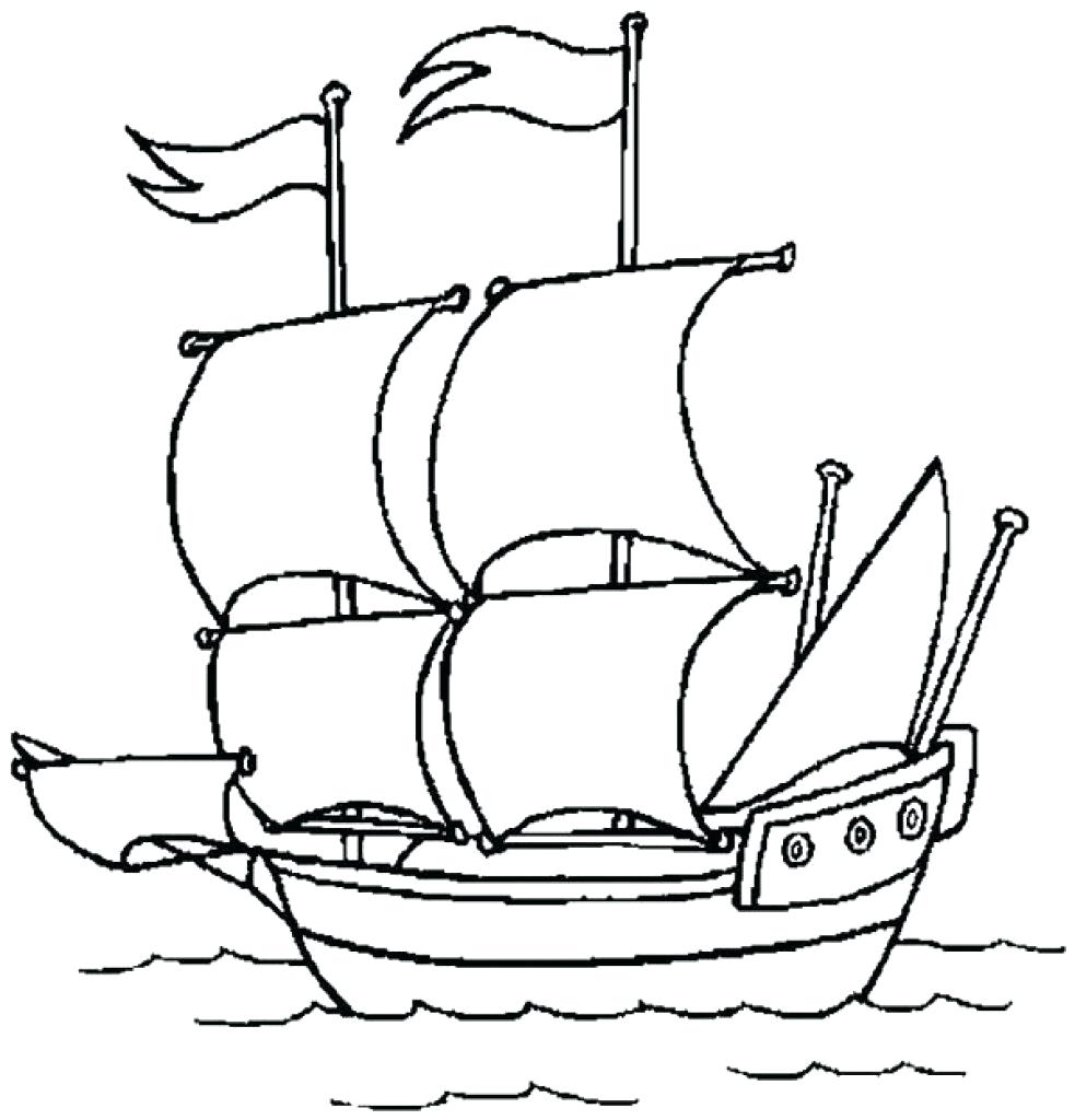 Easy Pirate Ship Drawing at GetDrawings Free download