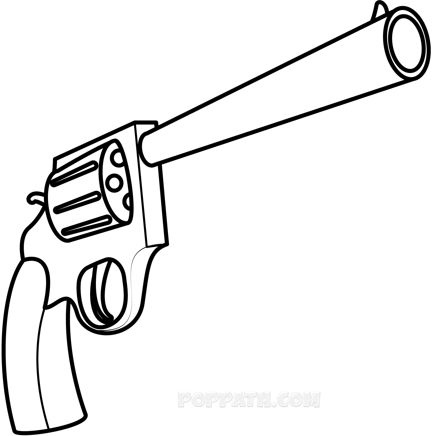 Easy Pistol Drawing at GetDrawings Free download