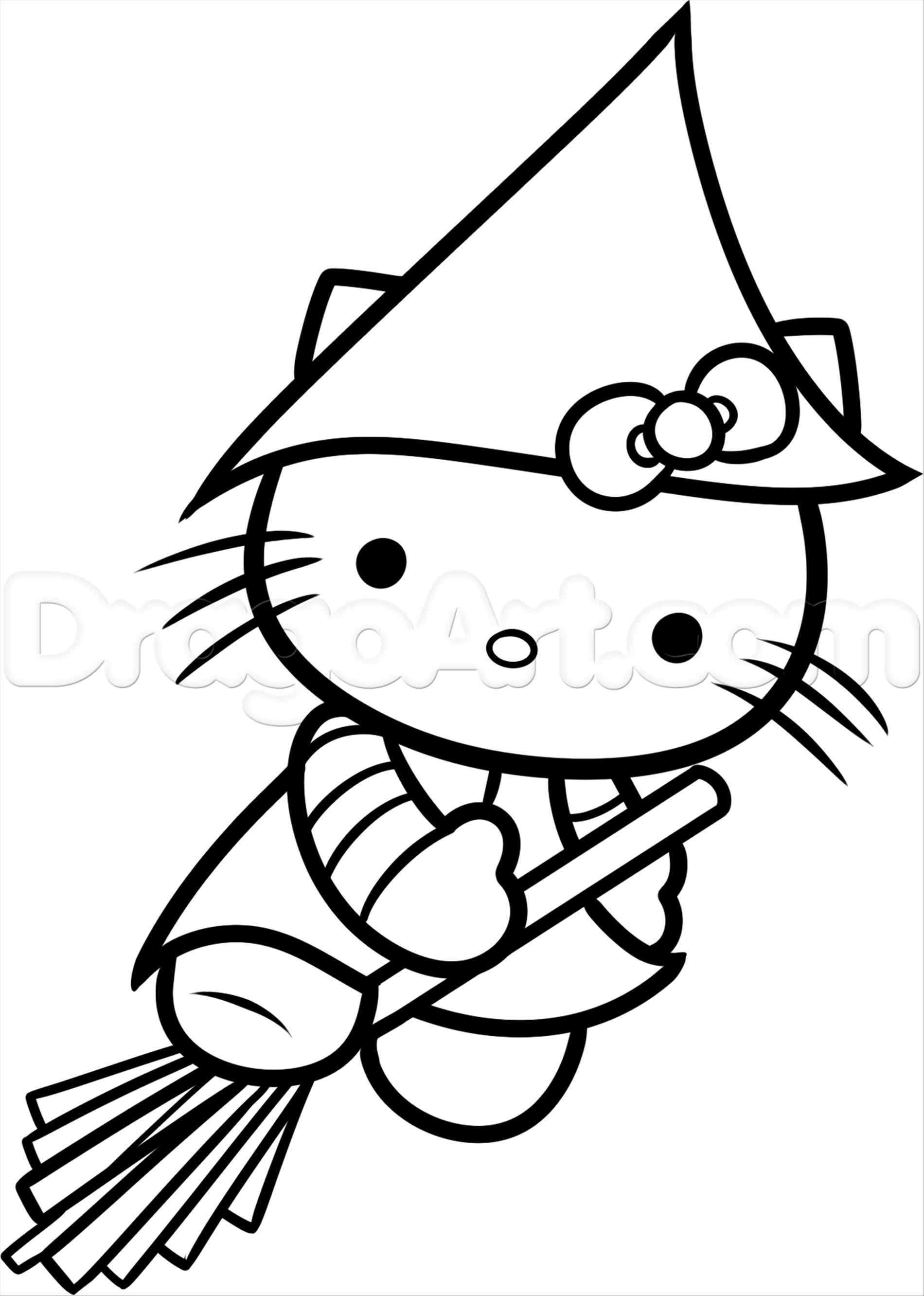 Easy Witch Drawing at GetDrawings | Free download