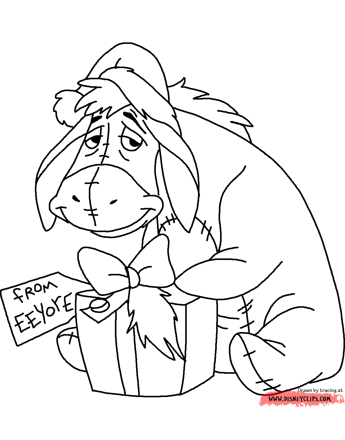 Eeyore Drawing at GetDrawings | Free download