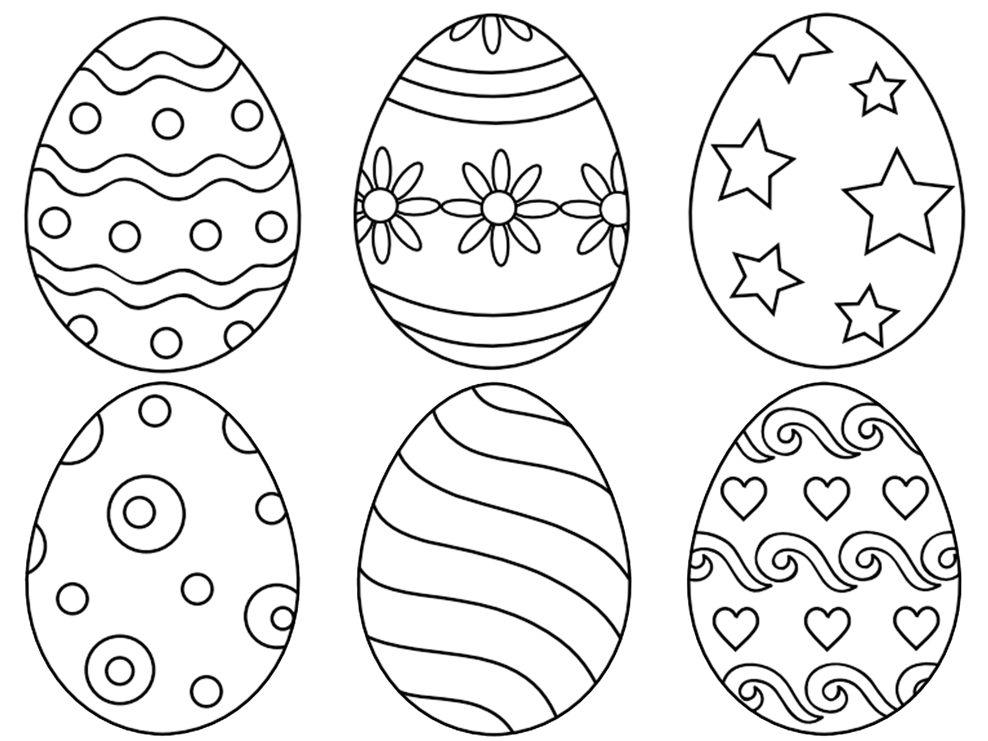 Egg Outline Drawing at GetDrawings Free download