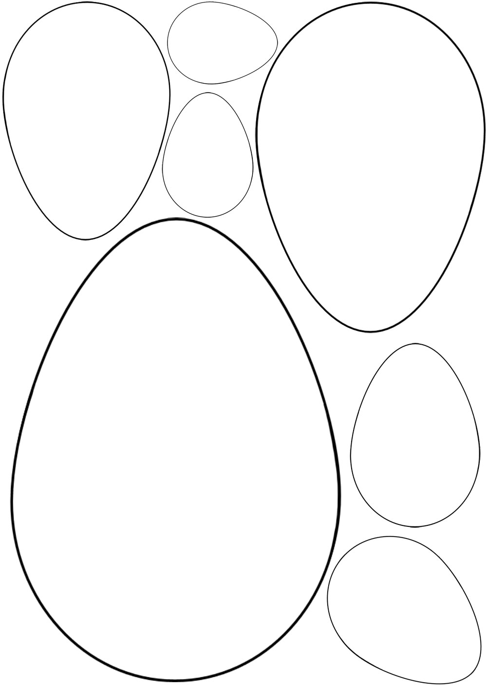 Egg Outline Drawing At GetDrawings Free Download