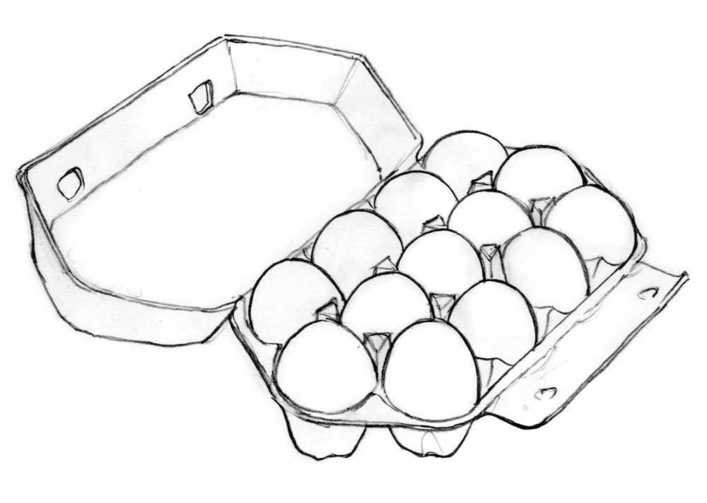 Egg Outline Drawing at GetDrawings Free download