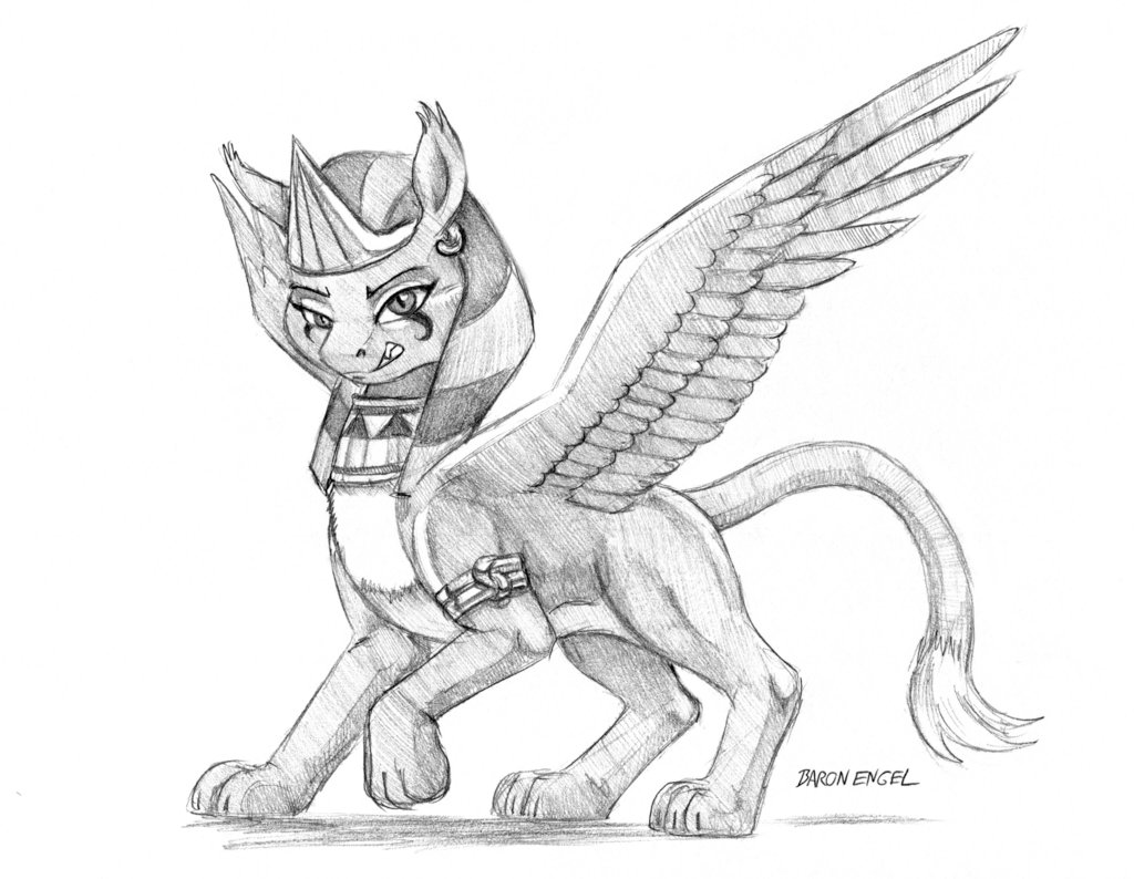Egyptian Sphinx Drawing at GetDrawings.com | Free for personal use