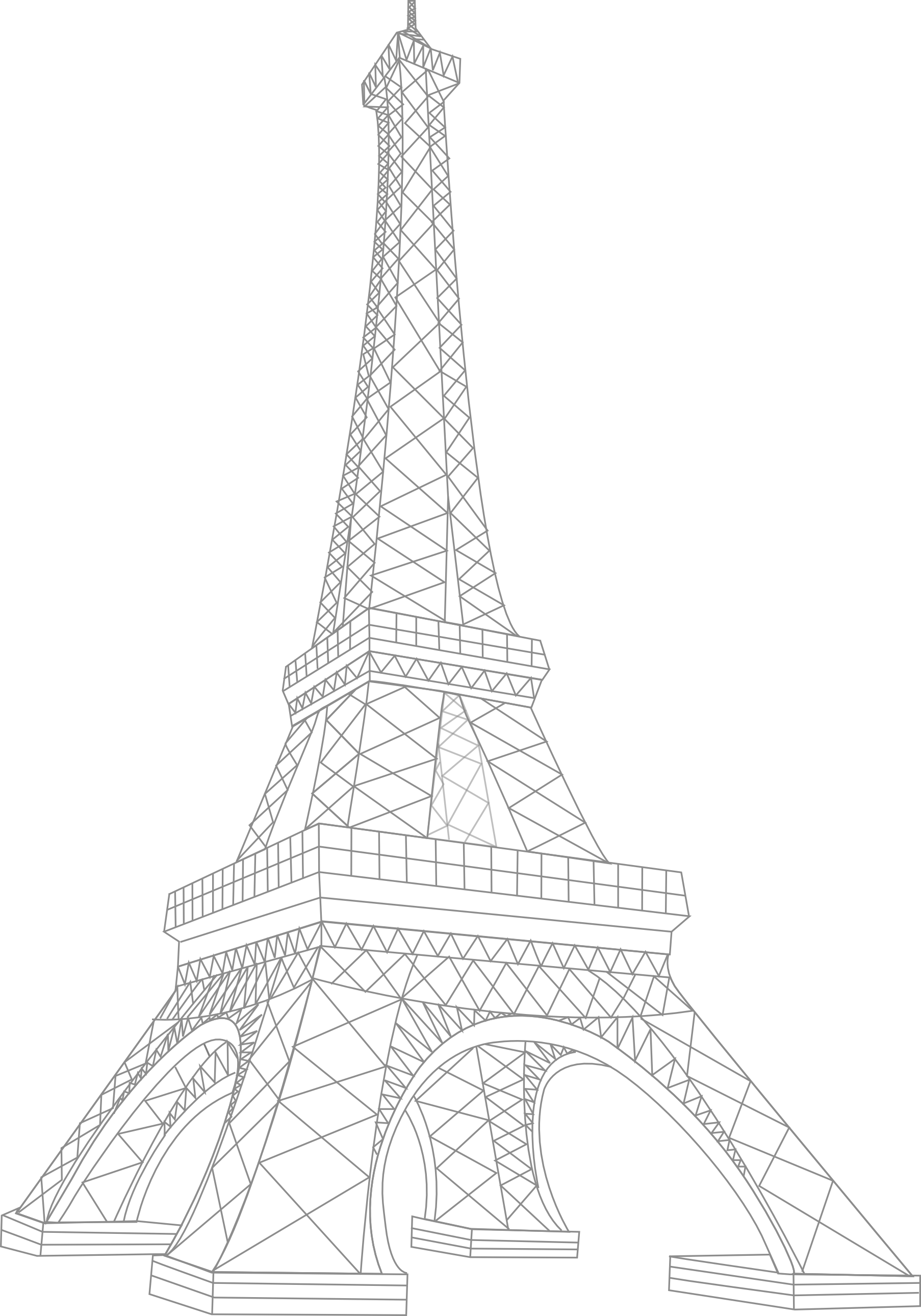 Eiffel Tower Drawing Easy at GetDrawings Free download