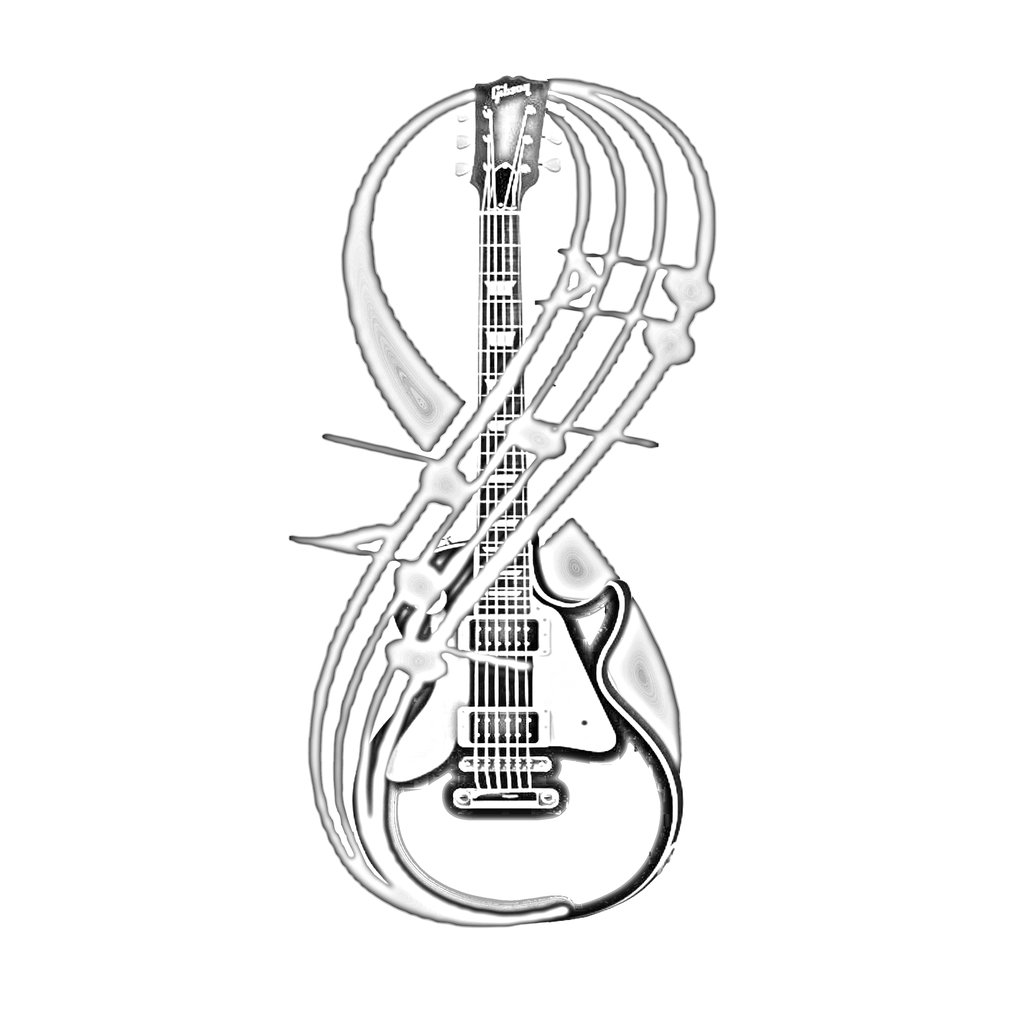 Electric Guitar Line Drawing at GetDrawings | Free download