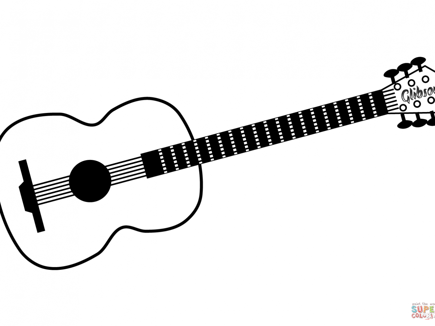 Electric Guitar Line Drawing at GetDrawings | Free download