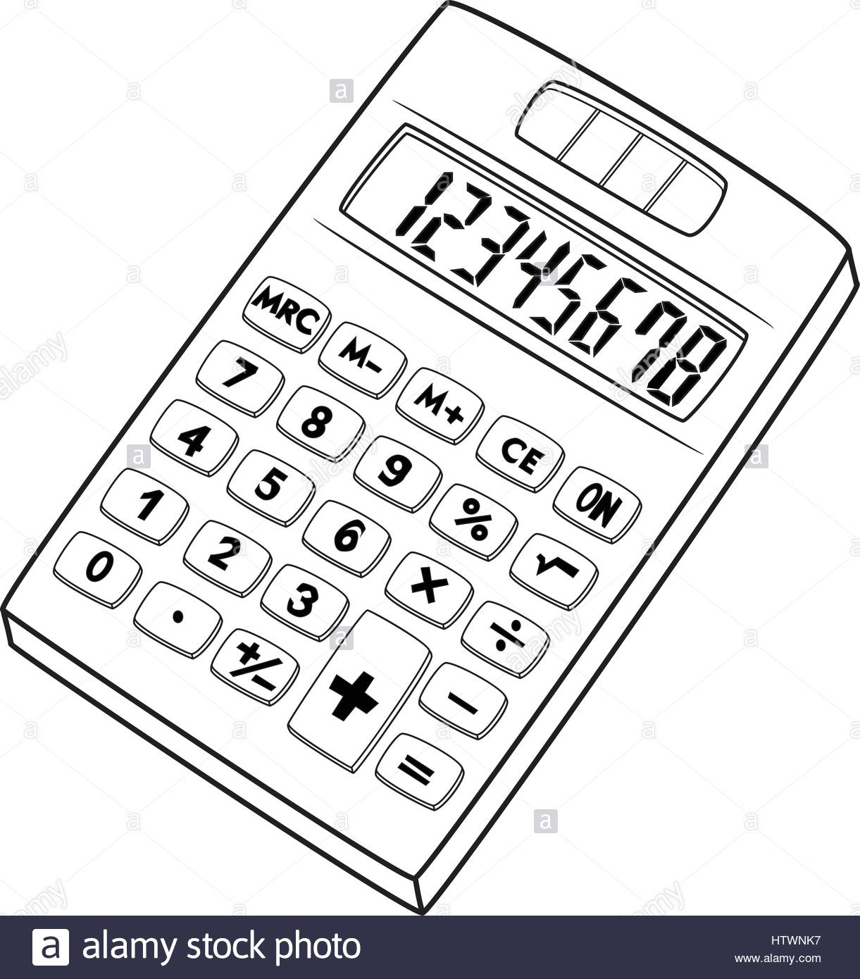 Рисунок калькулятора легко