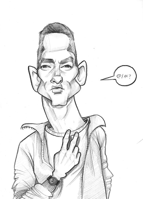 Eminem Cartoon Drawing at GetDrawings | Free download