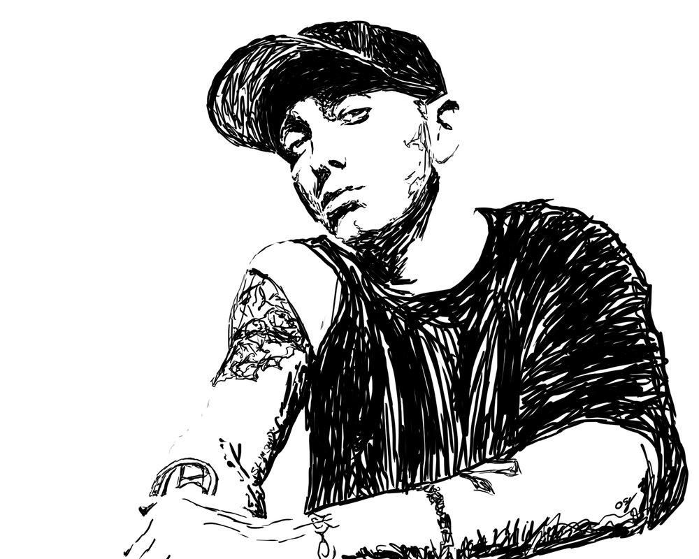 Eminem Drawing