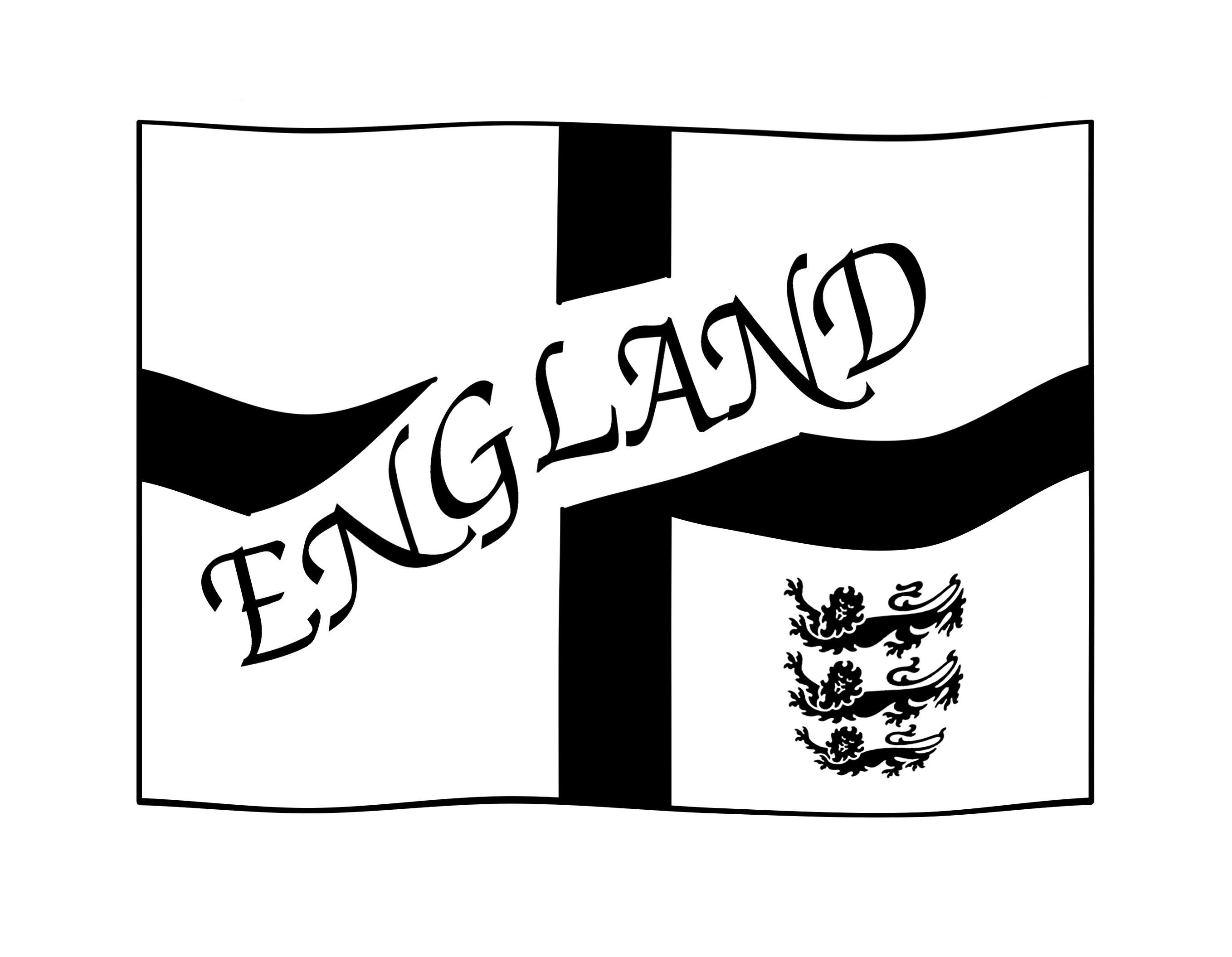 England Flag Drawing at GetDrawings | Free download
