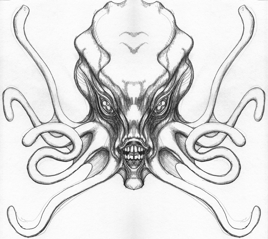 Evil Octopus Drawing at GetDrawings Free download