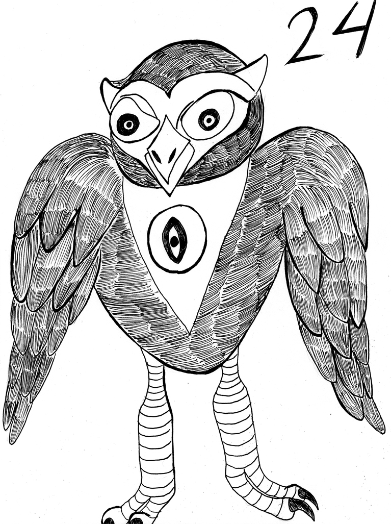 Evil Owl Drawing at GetDrawings Free download