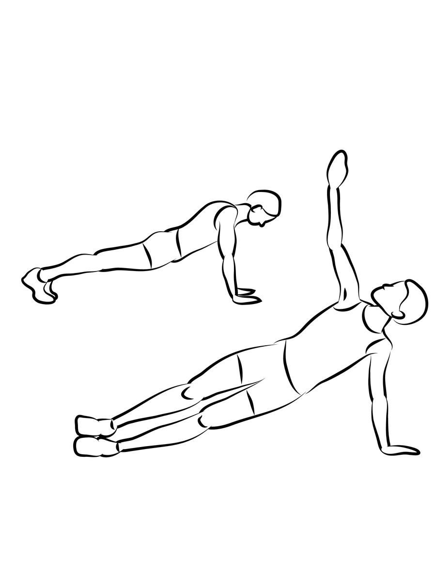 Exercise Drawing at GetDrawings | Free download