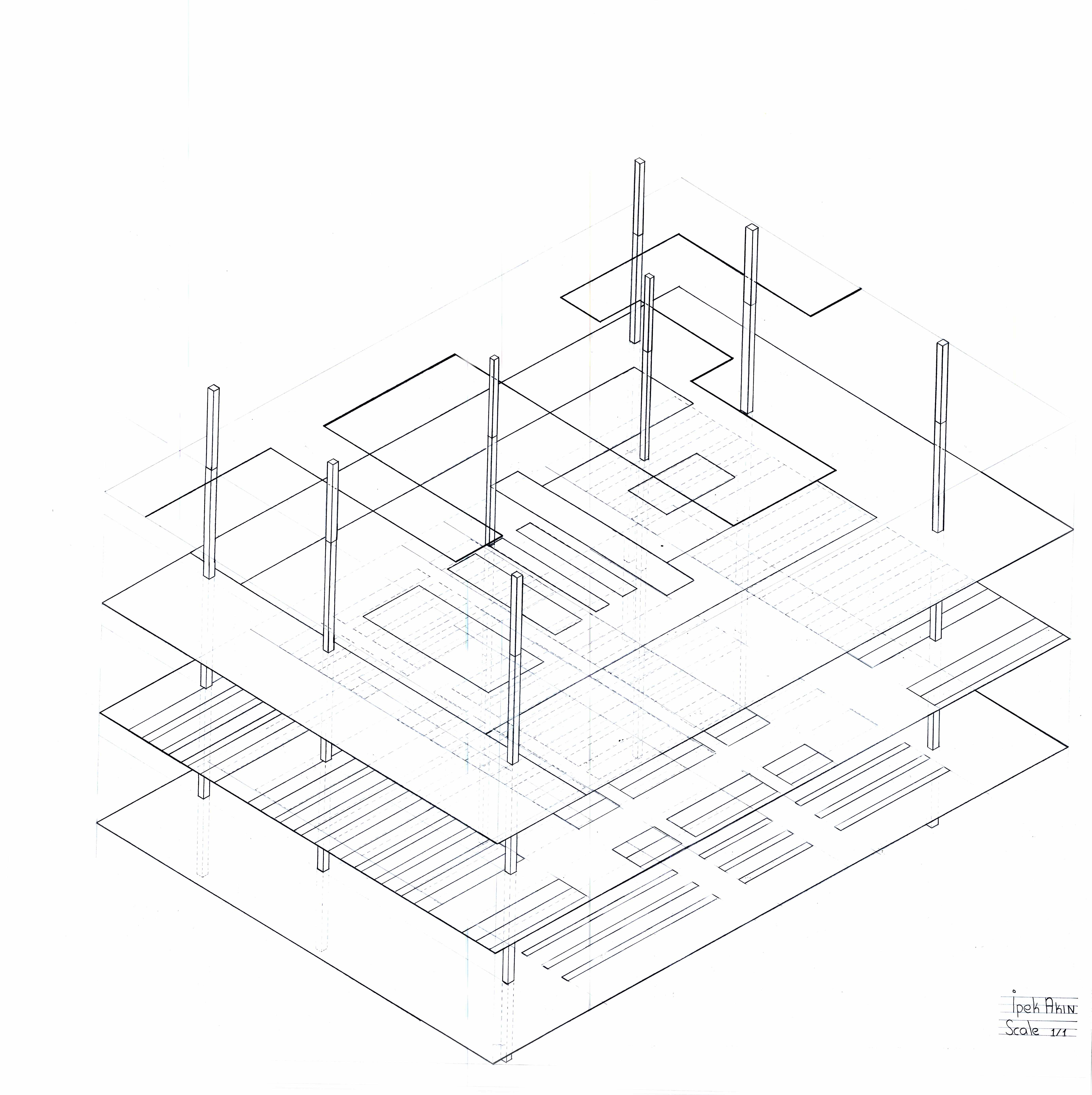 Exploded Axonometric Drawing at GetDrawings Free download