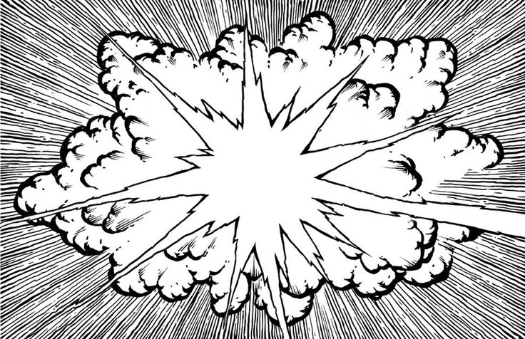 Explosive Drawing At GetDrawings | Free Download