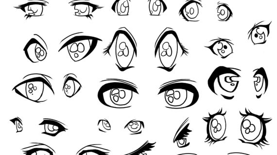 Eye Expressions Drawing at GetDrawings | Free download