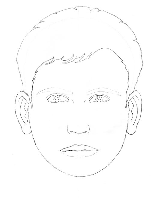 Face Drawing Outline at GetDrawings Free download
