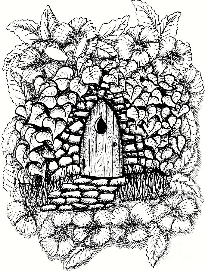Fairy House Drawing at GetDrawings Free download