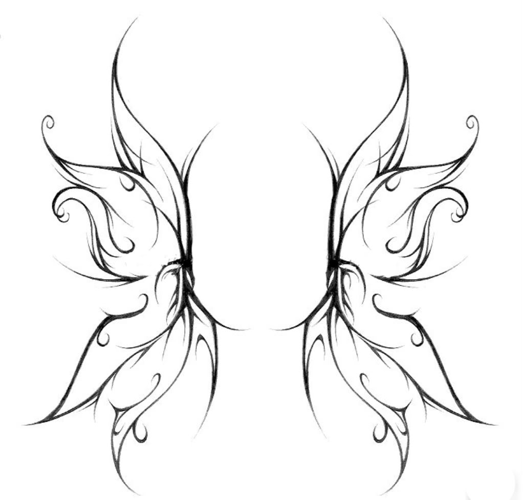 Fairy Wings Drawing at GetDrawings Free download