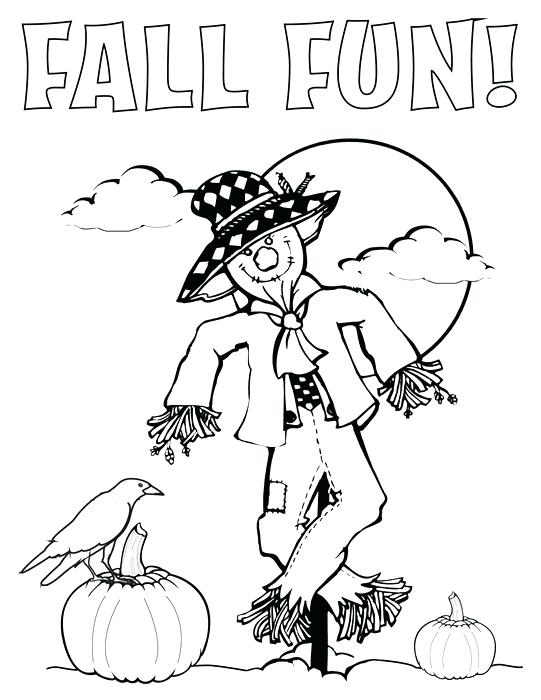 Fall Scene Drawing at GetDrawings | Free download