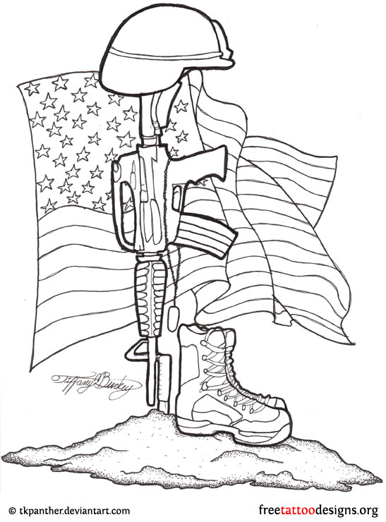 Fallen Soldier Drawing at GetDrawings Free download