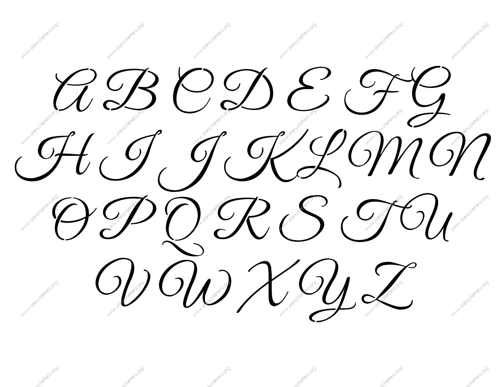 fancy lettering font generator