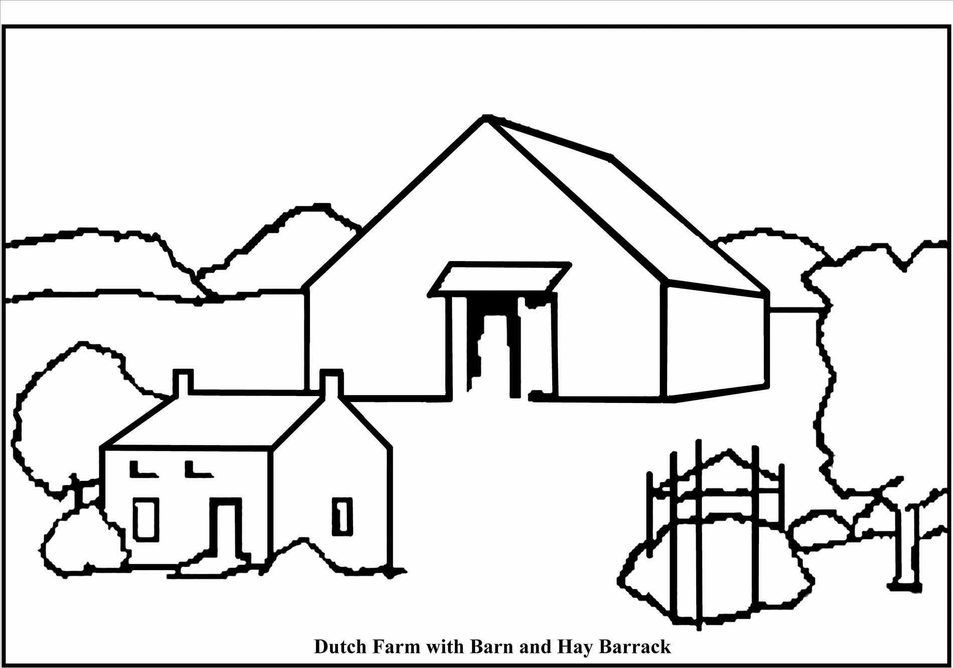 Farm House Drawing at GetDrawings Free download