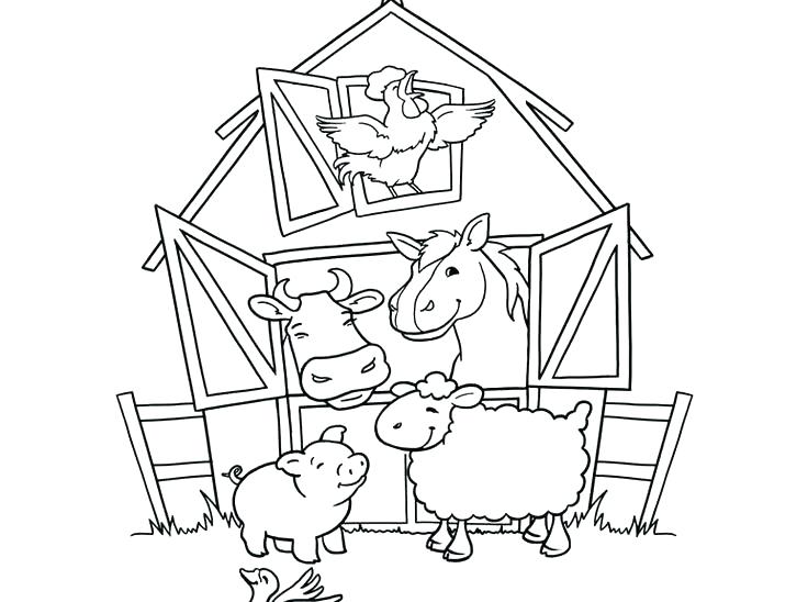 Farm House Drawing at GetDrawings | Free download