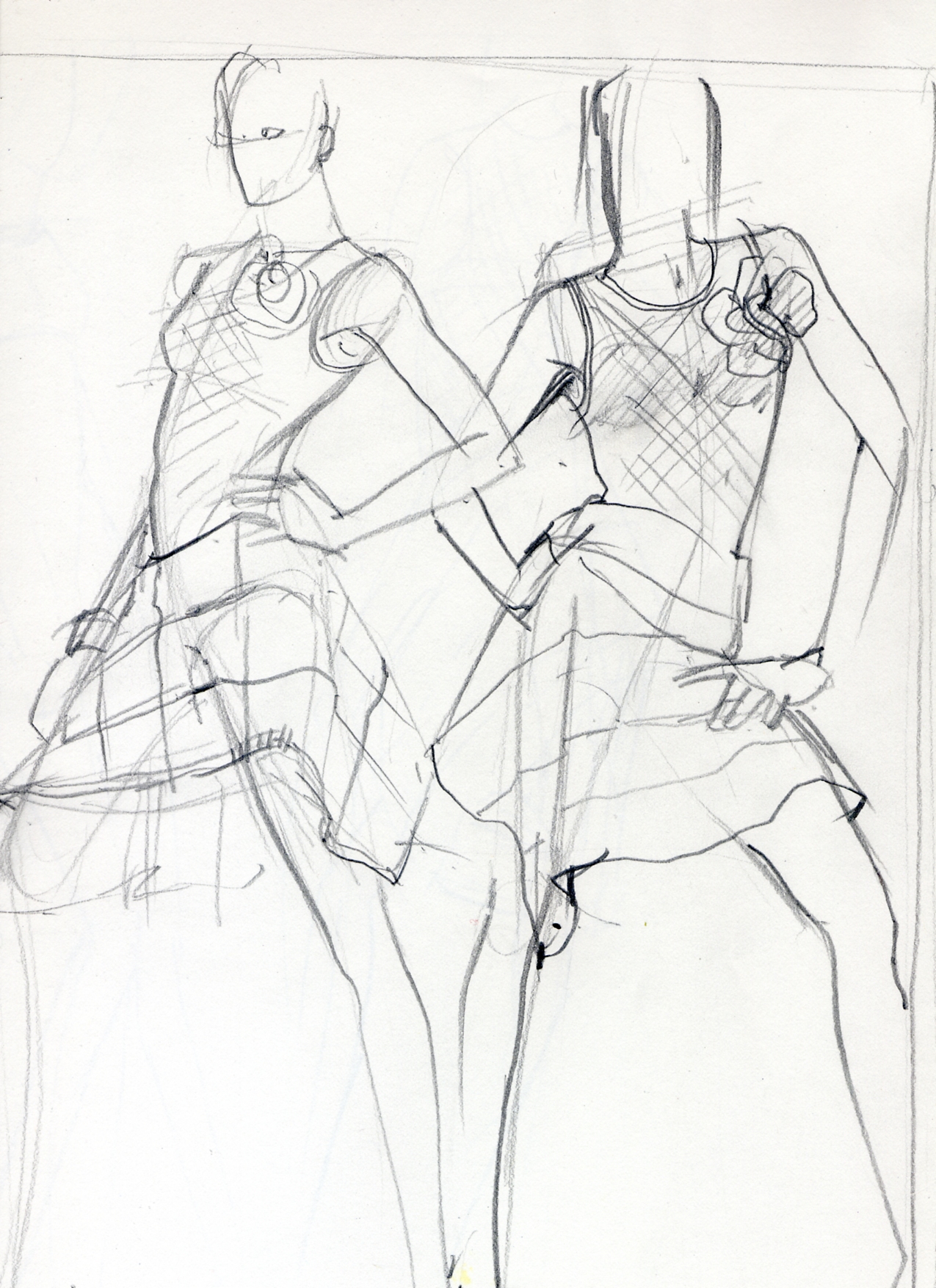 fashion model drawing