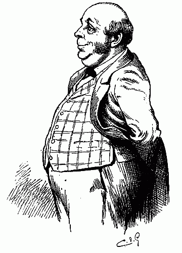 Fat Man Drawing at GetDrawings | Free download