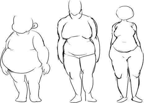 Fat Person Drawing at GetDrawings | Free download