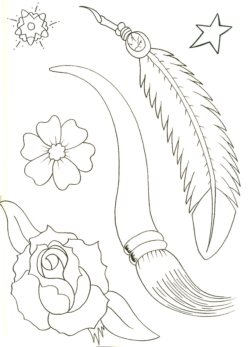 Feather Line Drawing at GetDrawings | Free download